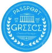 greece passport stamp