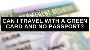 green card and passport