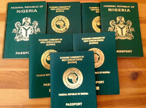 green color passport