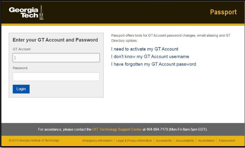 gt passport login