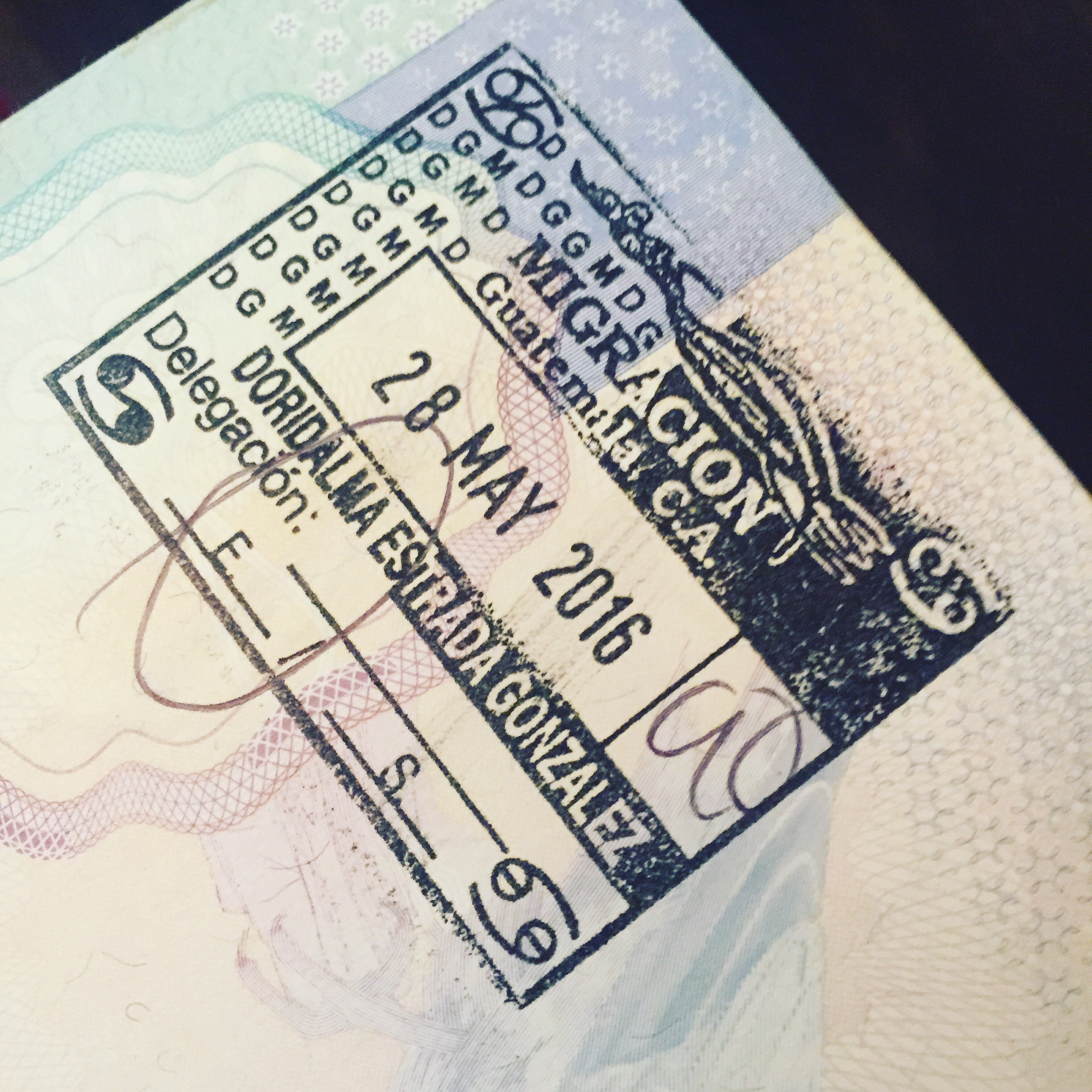 guatemala passport stamp