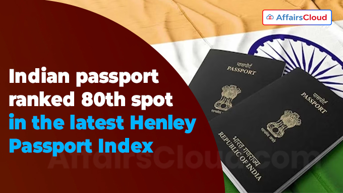 henley passport index 2024