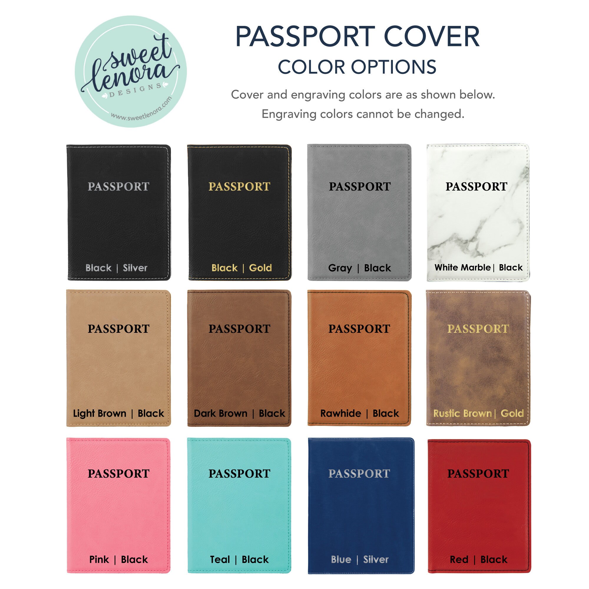 his and hers passport holders