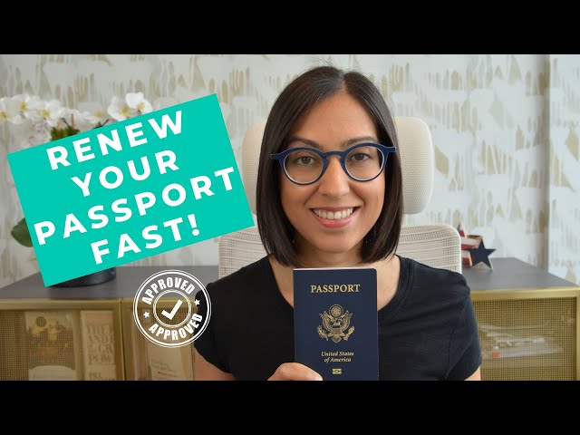 hiw to renew passport