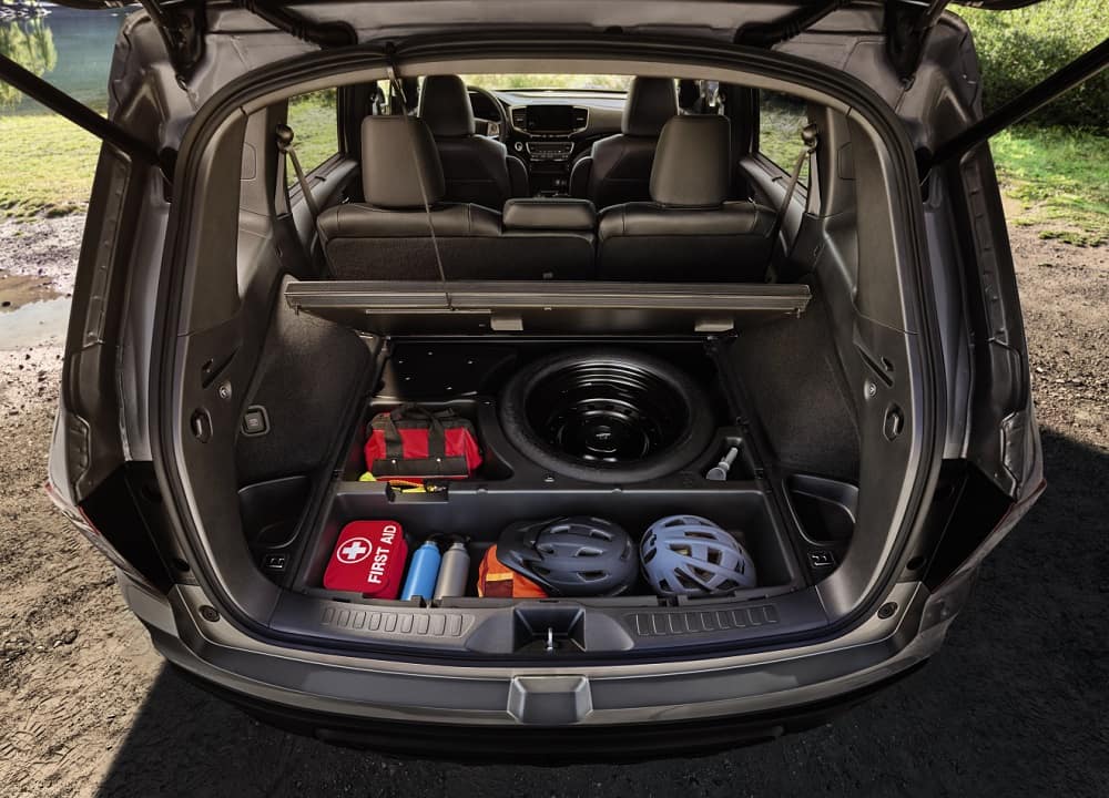 honda passport cargo dimensions