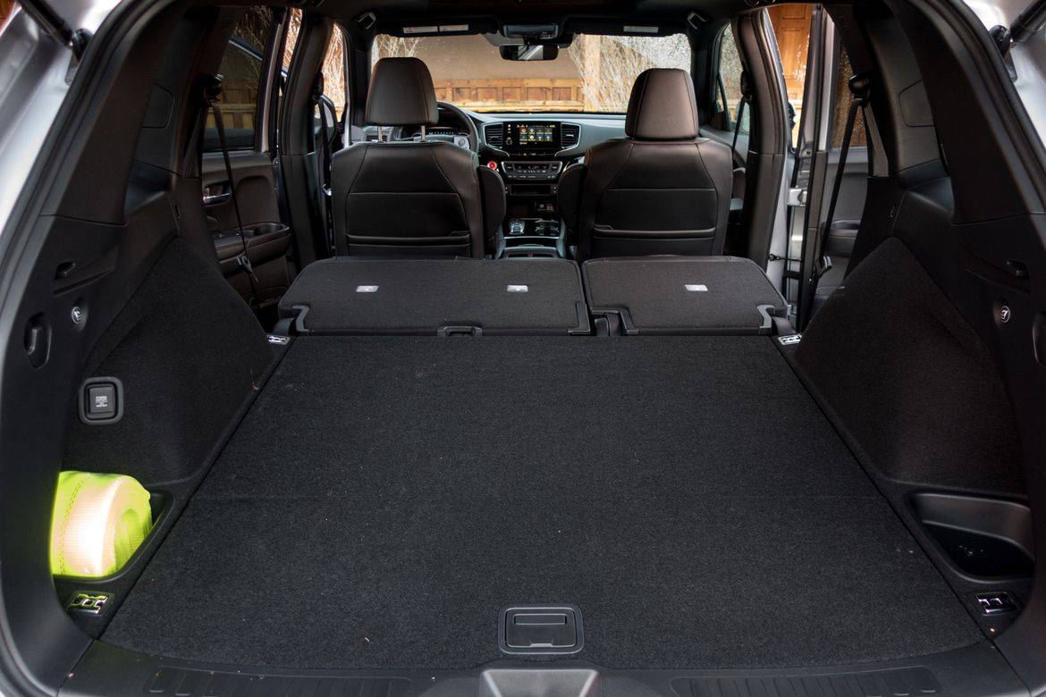 honda passport cargo dimensions