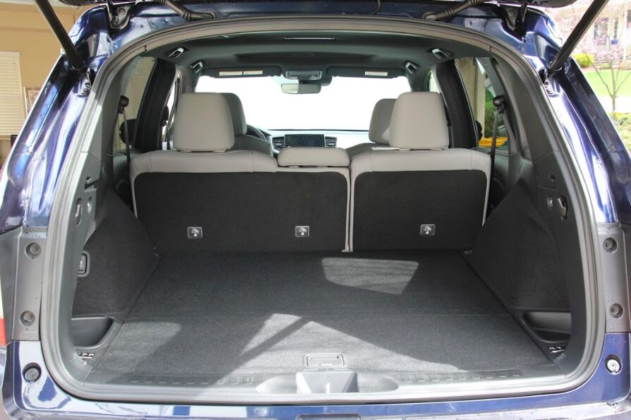 honda passport interior dimensions