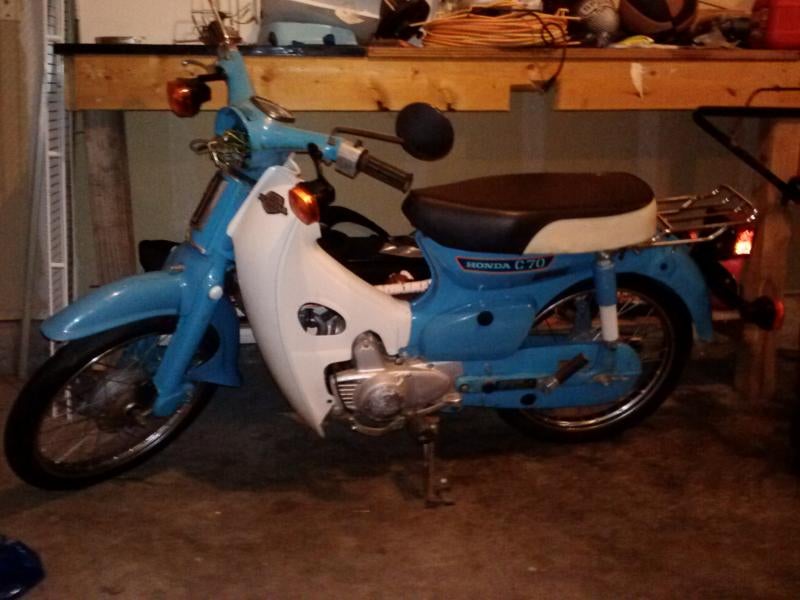 honda passport moped