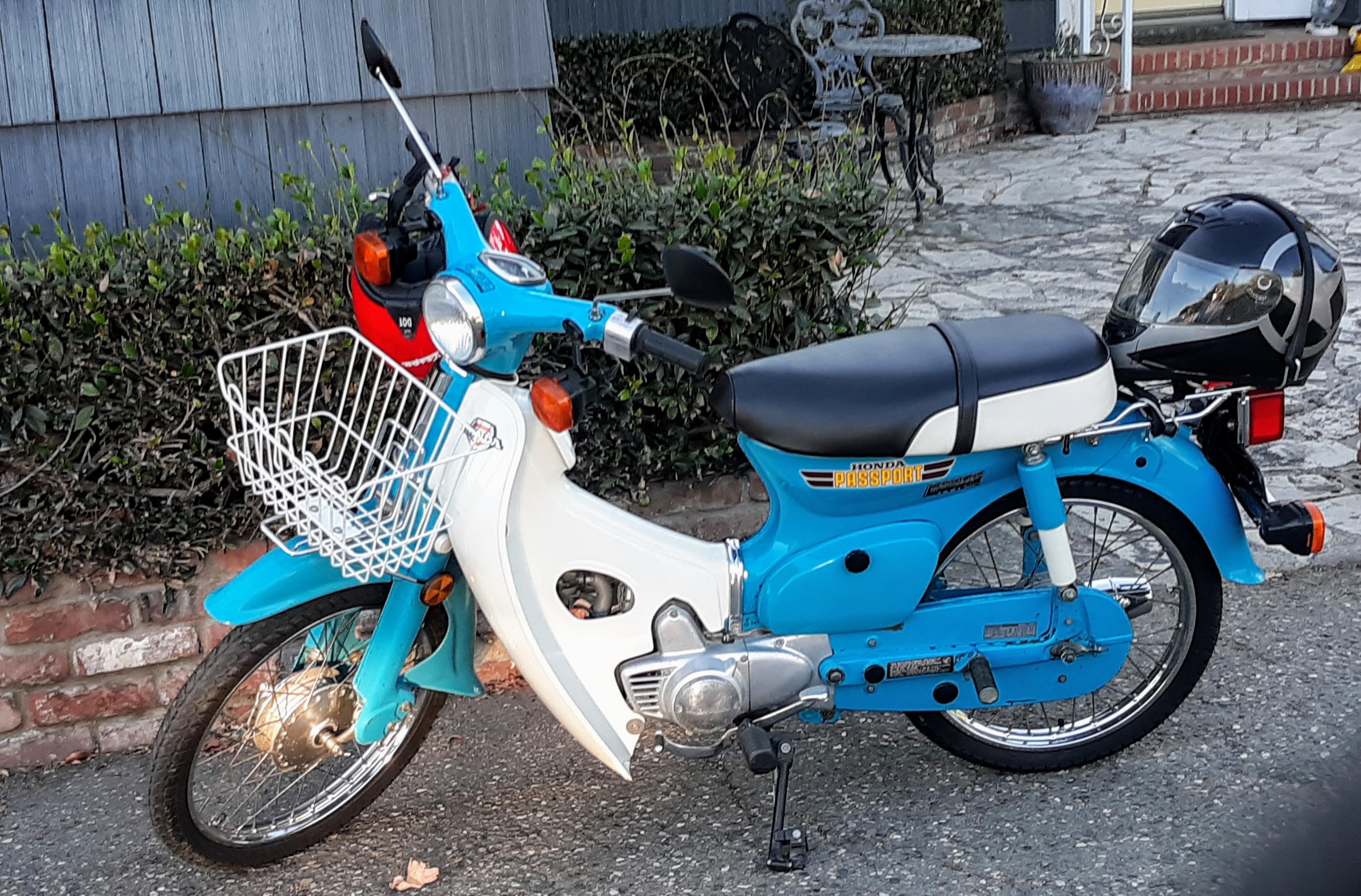 honda passport moped