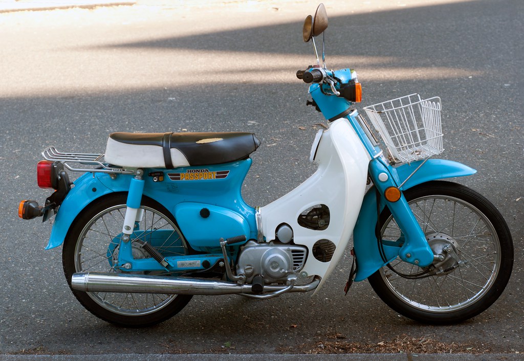 honda passport moped