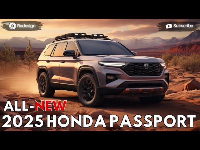 honda passport redesign 2025