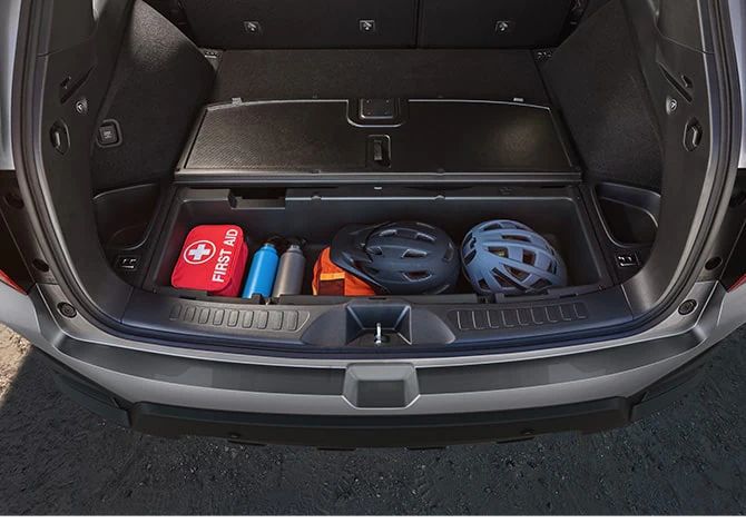 honda passport trunk space