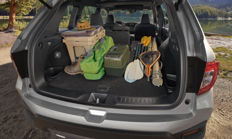 honda passport trunk space