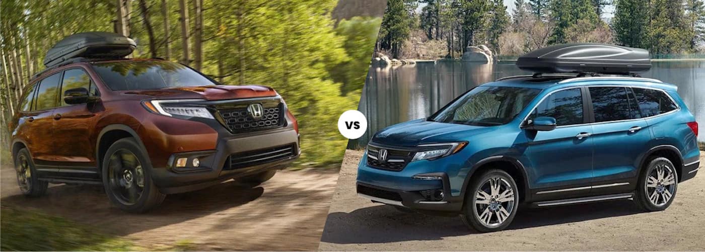 honda passport vs honda pilot specs