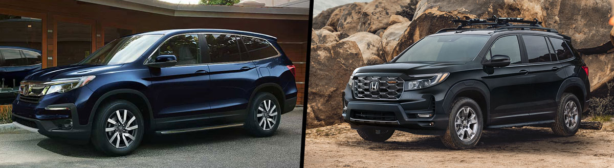 honda passport vs honda pilot specs