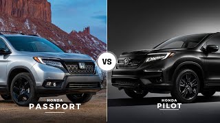 honda passport vs pilot price