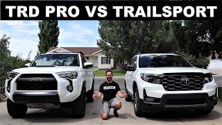 honda passport vs toyota 4runner