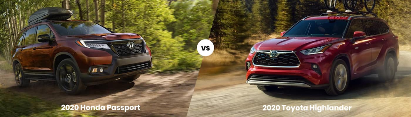 honda passport vs toyota highlander