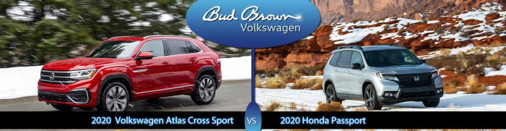 honda passport vs vw atlas cross sport