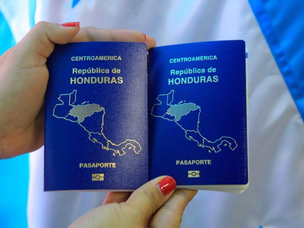 honduran passport