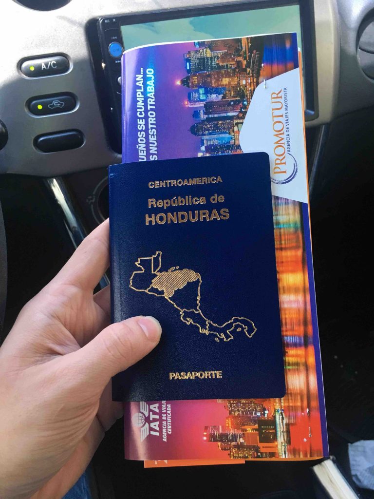 honduras passport requirements