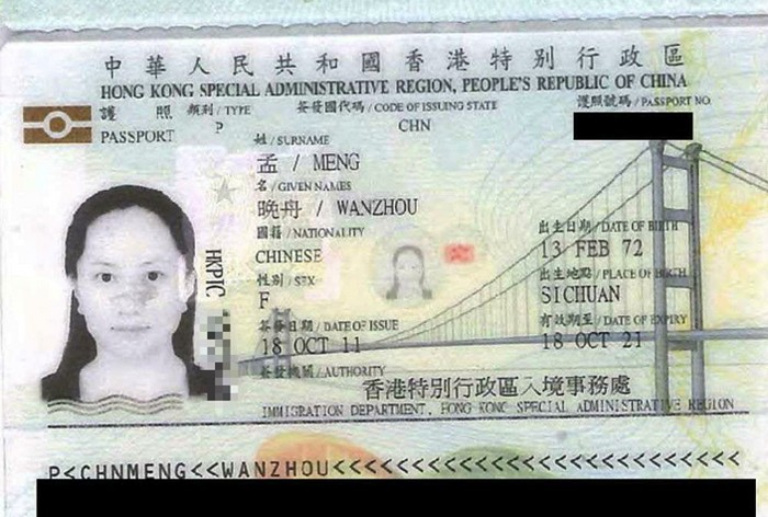 hong kong china passport