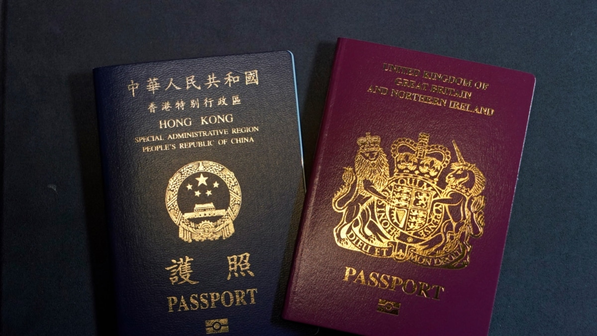 hong kong passport to china