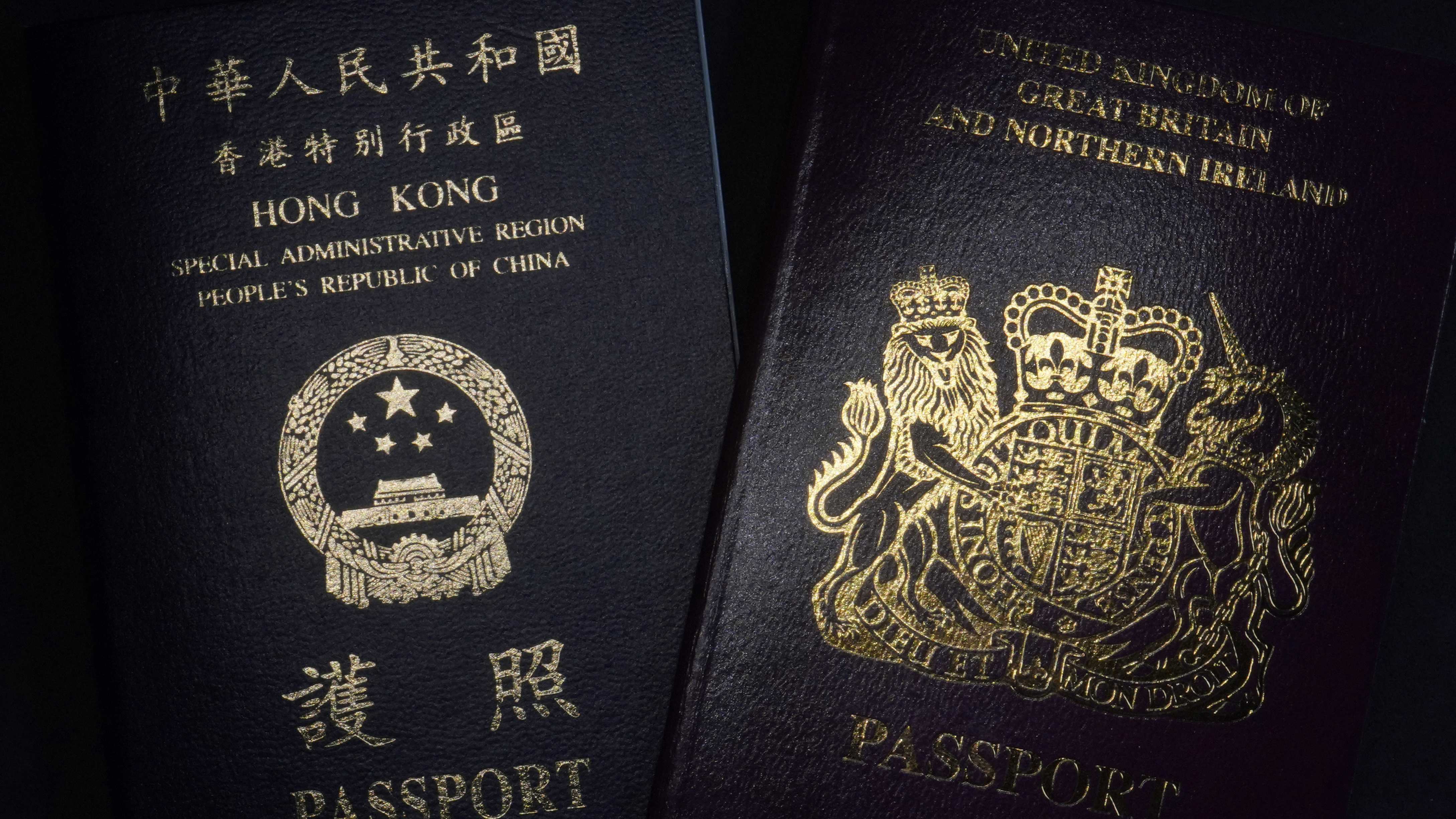 hong kong passport to china