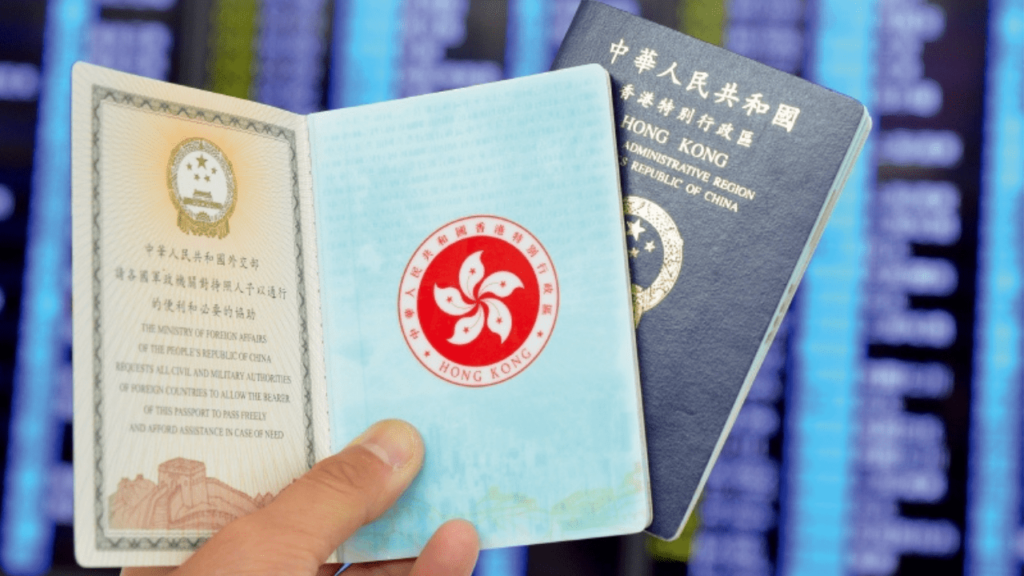 hong kong passport visa free countries