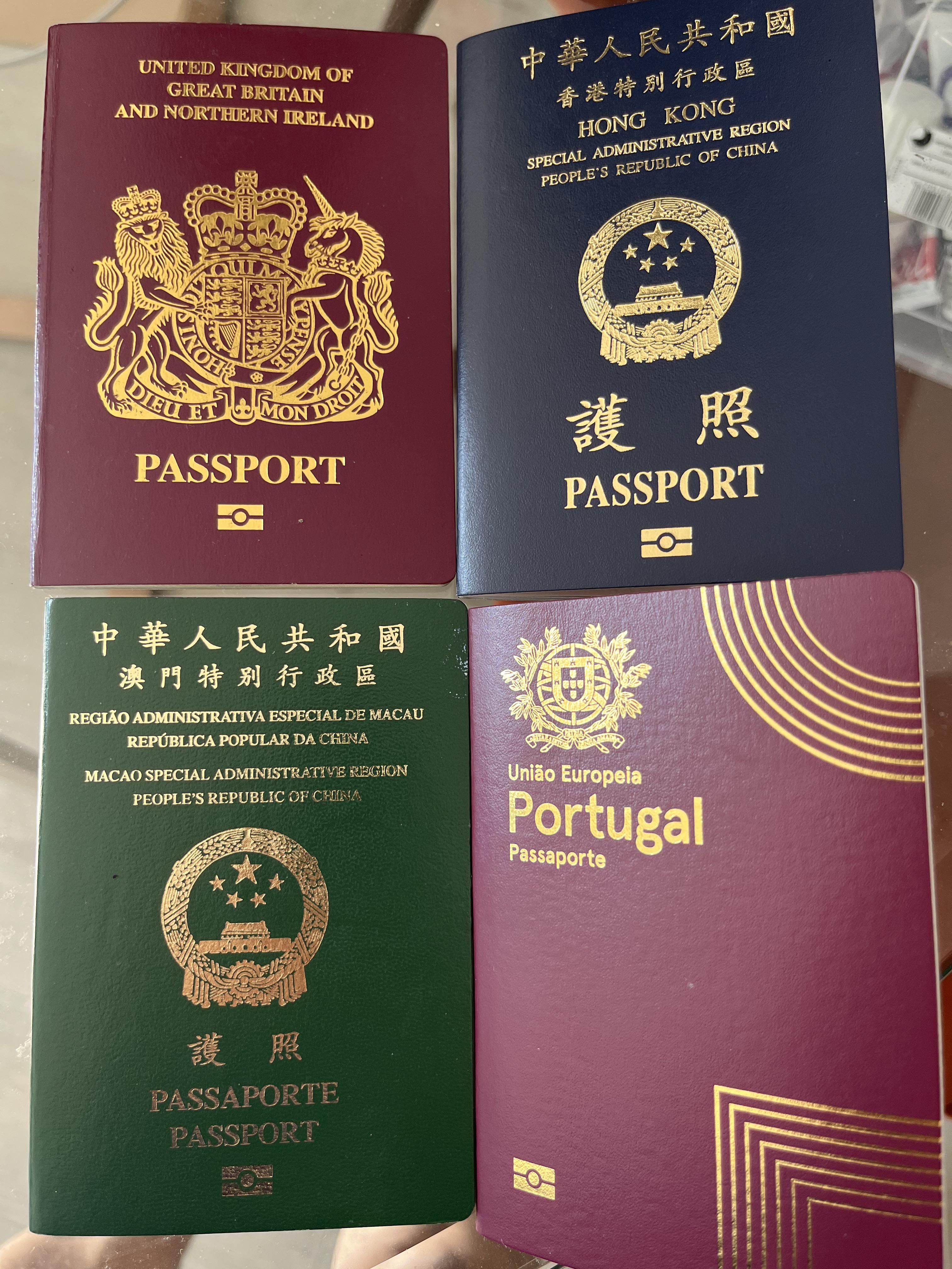 hong kong passport