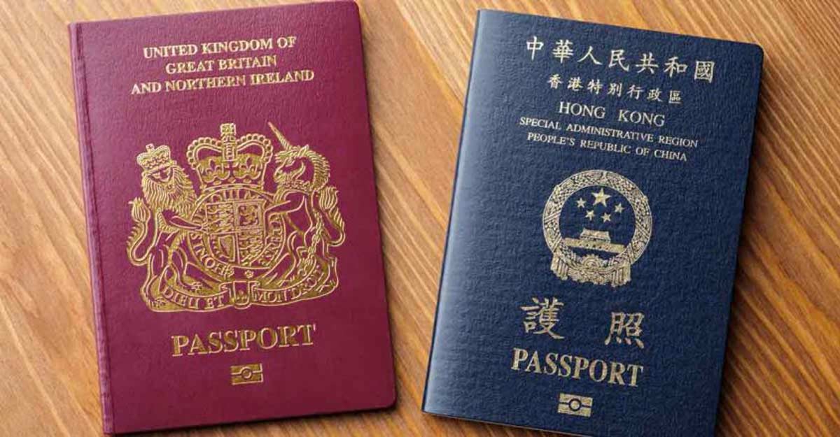 hong kong passport