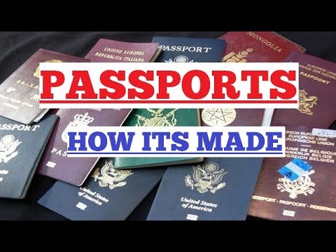 how are passports made