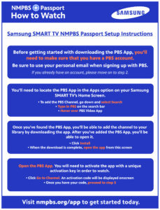 how do i get pbs passport on my smart tv