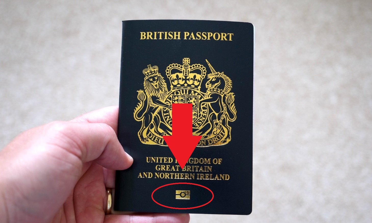 how do i know if my passport is biometric