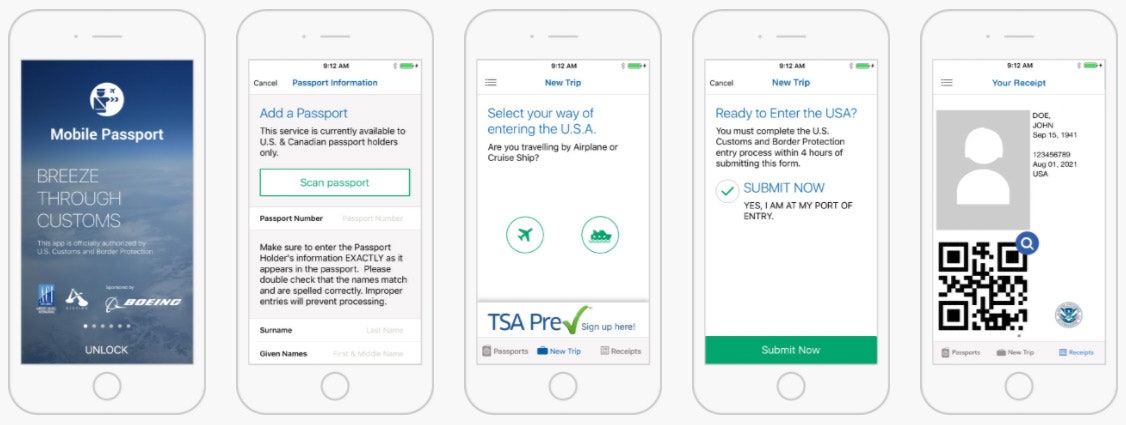 how does mobile passport work