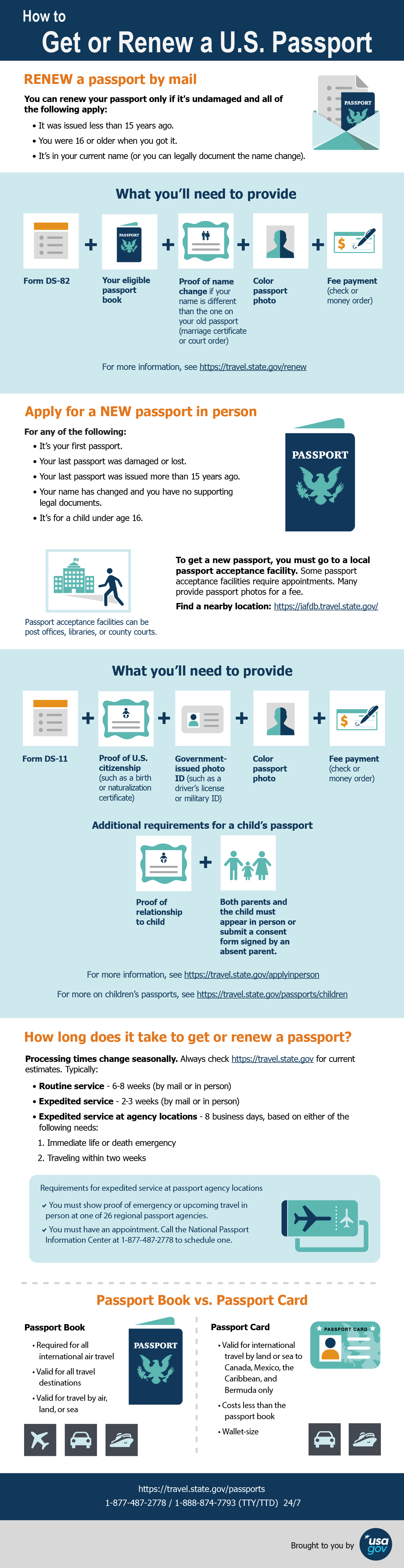 how long does it take to renewal passport