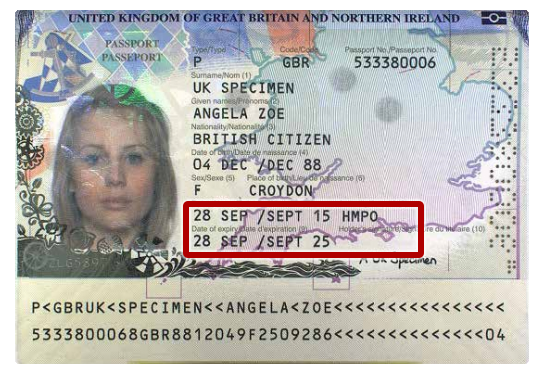 how long until a passport expires