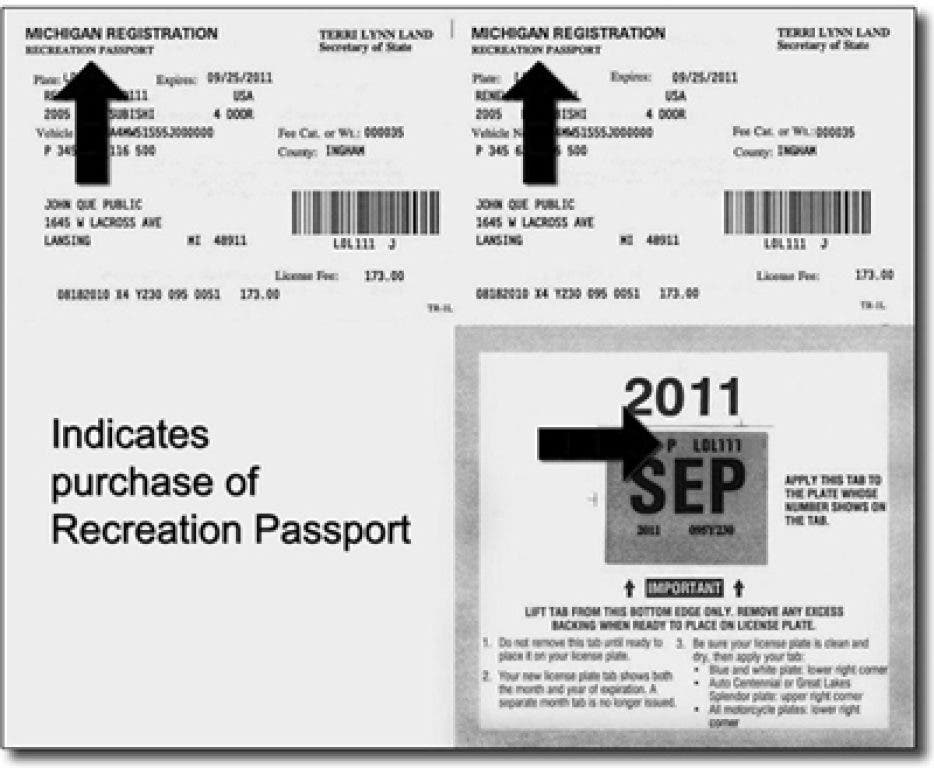 how much is a passport in michigan