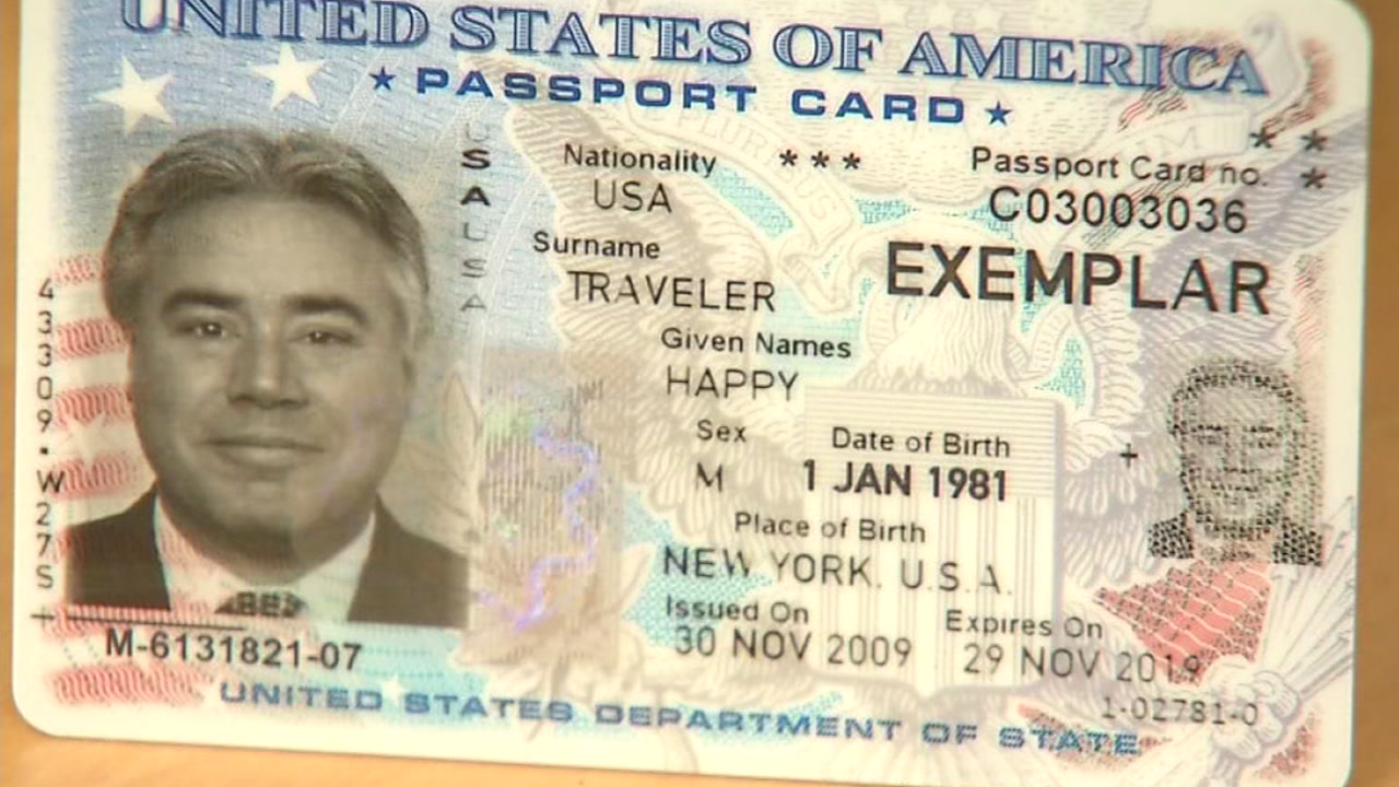 how much is a u.s. passport card