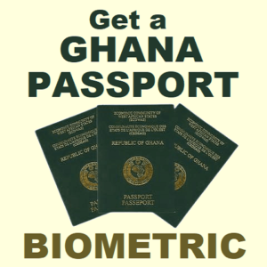 how much is passport in ghana