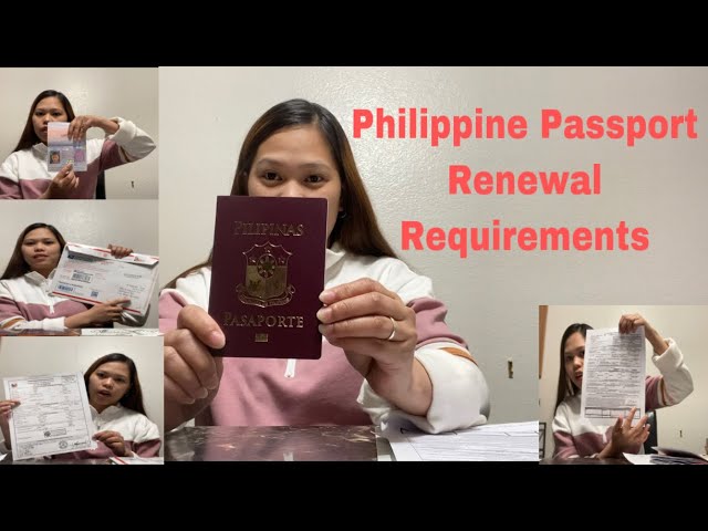 how much is passport renewal philippines