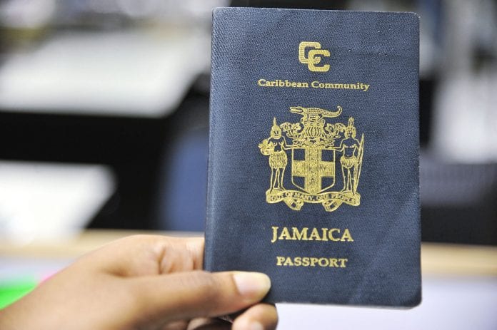 how much to renew passport in jamaica