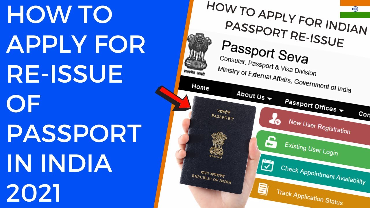 how to apply for indian passport in india