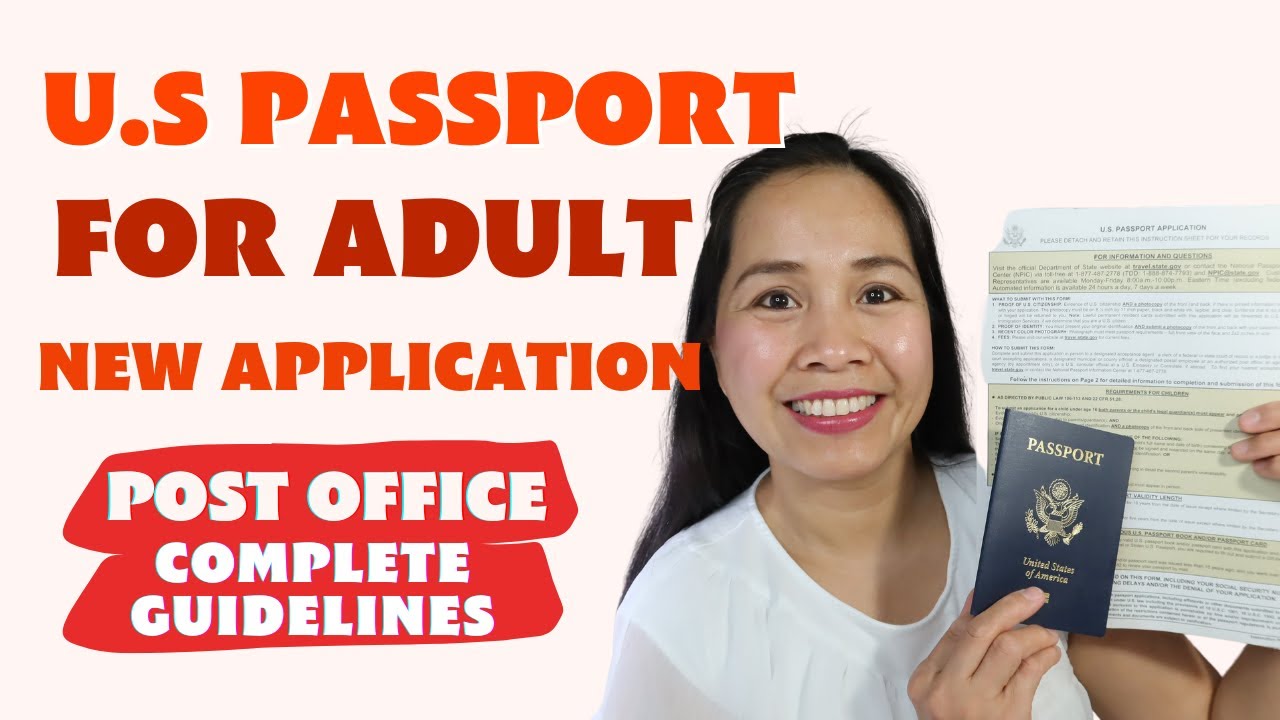 how to apply for new passport