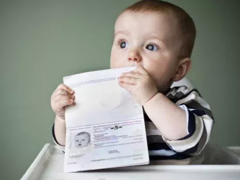 how to apply passport for infant