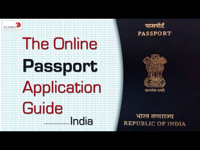 how to apply passport online