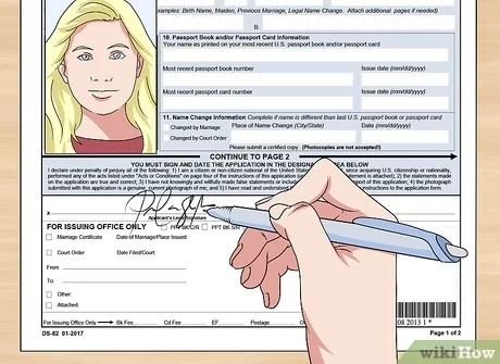 how to attach photo to passport application