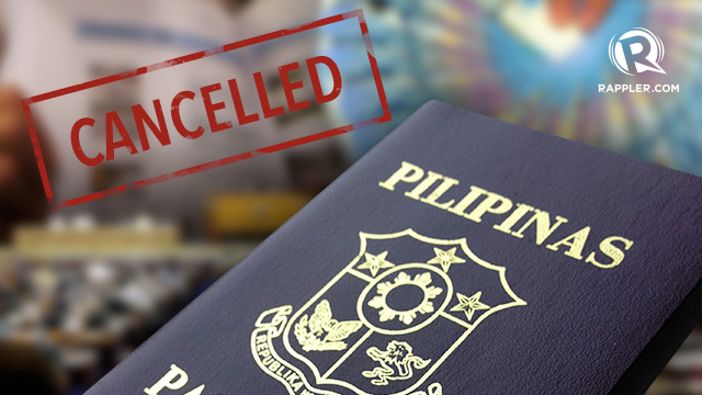 how to cancel passport