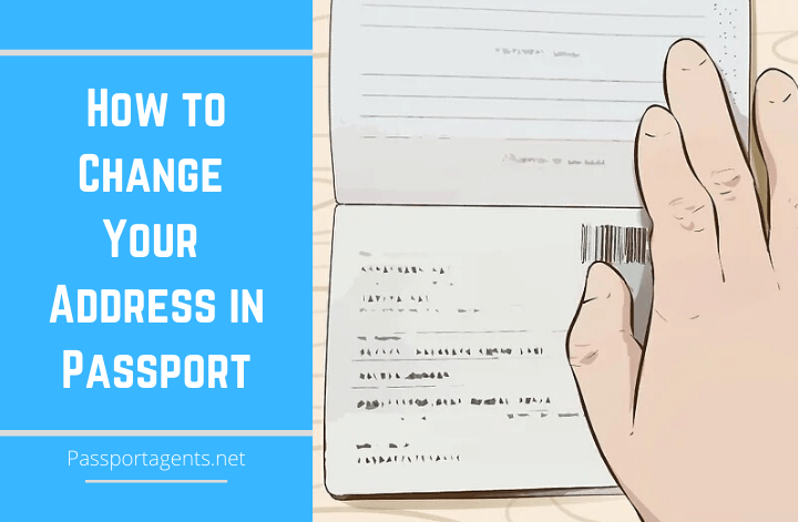 how to change address of passport