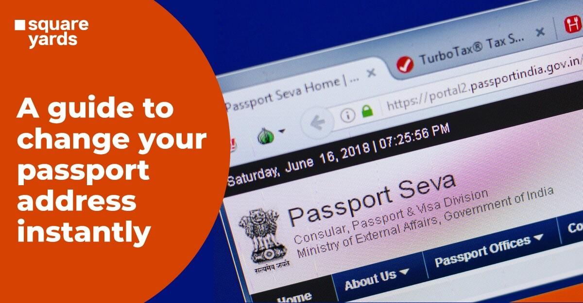 how to change your address on your passport